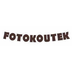 Girlanda " FOTOKOUTEK " hnědá